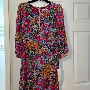 Calvin Klein dress. Size 8. Multi